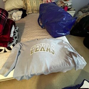 Texas Graphic Women's Top - Light Blue